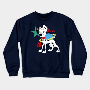 Dylan Dalmatian Crewneck Sweatshirt